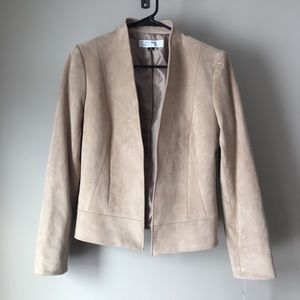 Tahari suede jacket